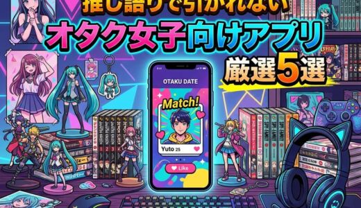 推し語りで引かれない出会い系アプリの選び方｜オタク女子おすすめ5選と初回メッセ例文