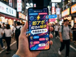 即アポの取り方完全ガイド|出会い系アプリで即日会うメッセージ術と成功のコツ