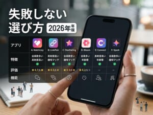 マッチングアプリおすすめ比較5選｜目的別・年代別の失敗しない選び方【2026年】