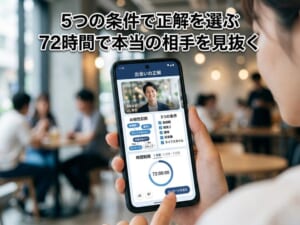 出会い系アプリの選び方｜登録前に決める5条件と72時間で見極めるコツ