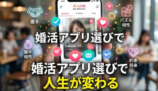 【婚活向け】出会い系アプリのおすすめ5選｜遊び目的を避けて結婚につなげる選び方
